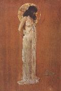 Arthur streeton Standing female figure china oil painting reproduction